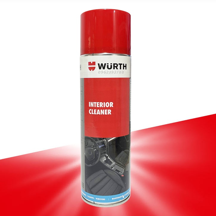 Dung dịch vệ sinh nội thất ô tô Wurth Interior Cleaner