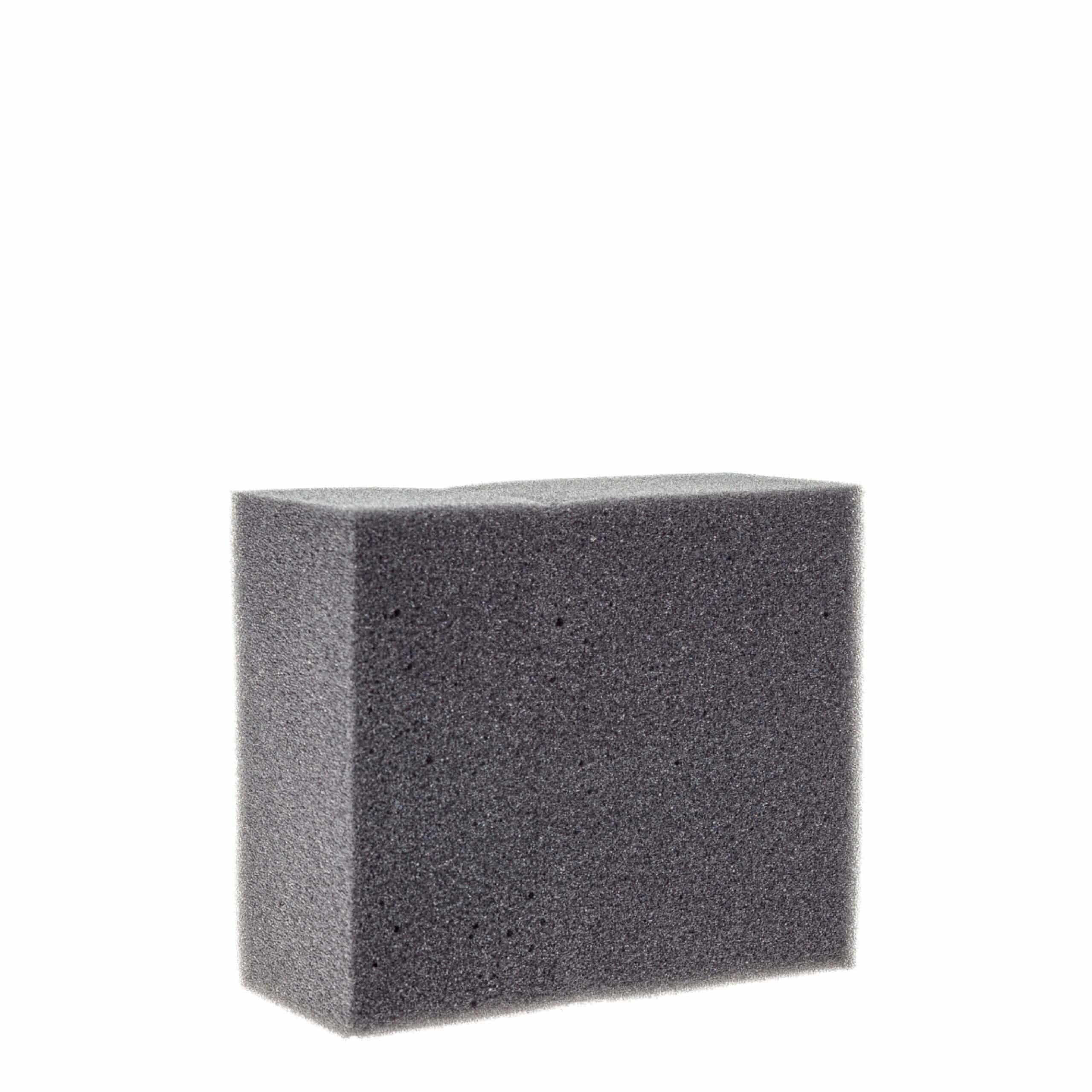 sponge, soft, black