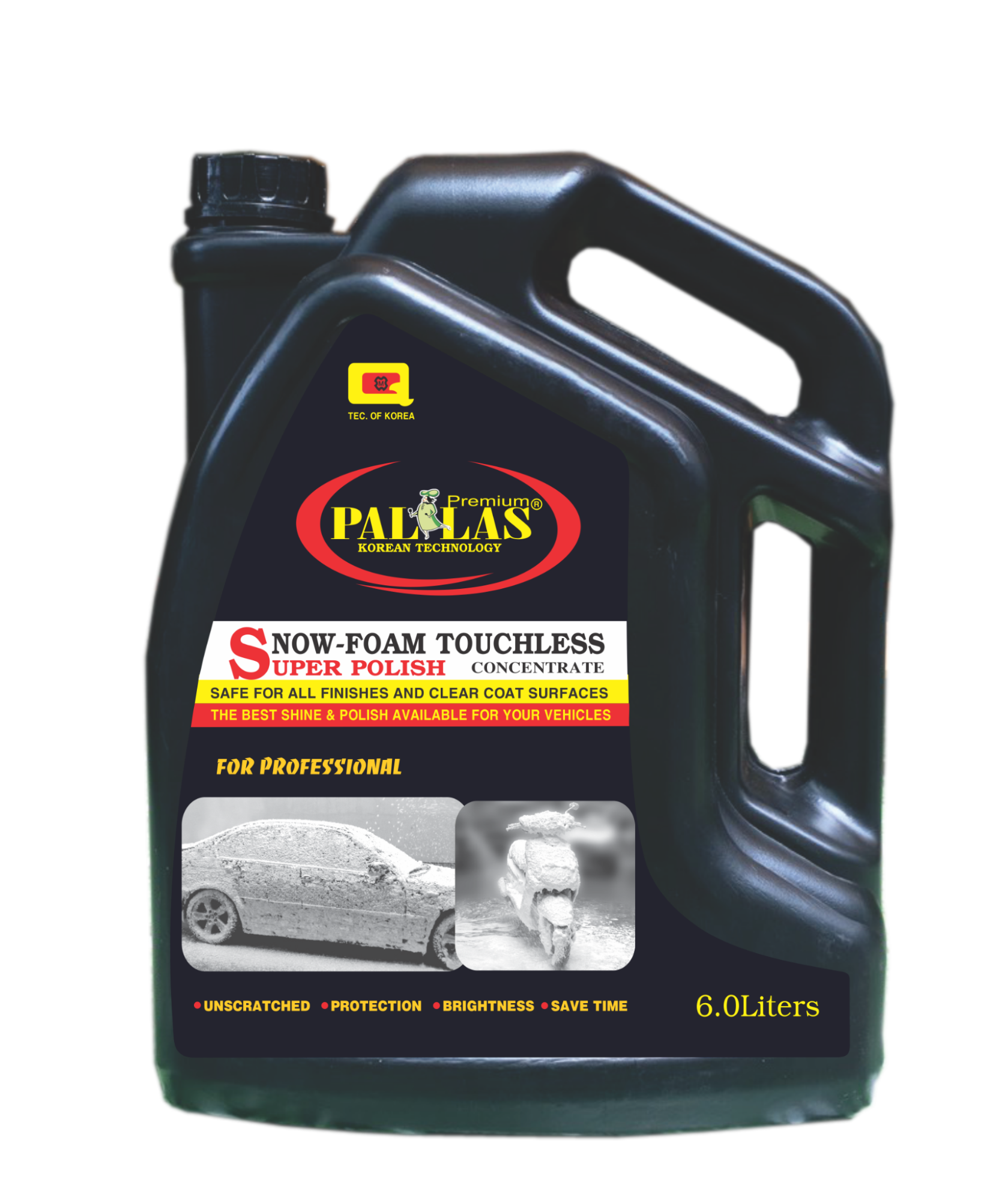 Dung dịch rửa xe không chạm Pallas