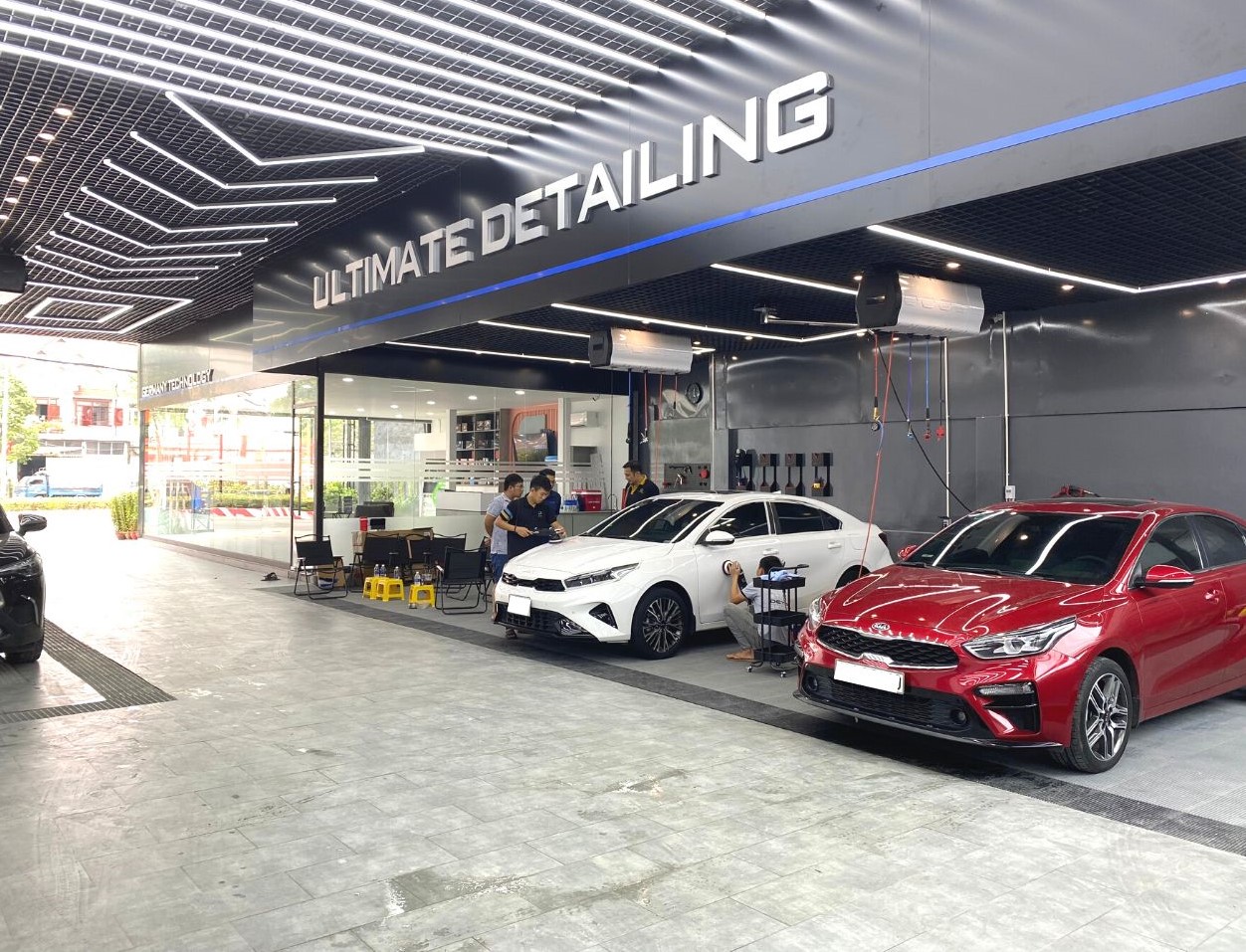 Set up trung tâm chăm sóc xe hơi chuyên nghiệp