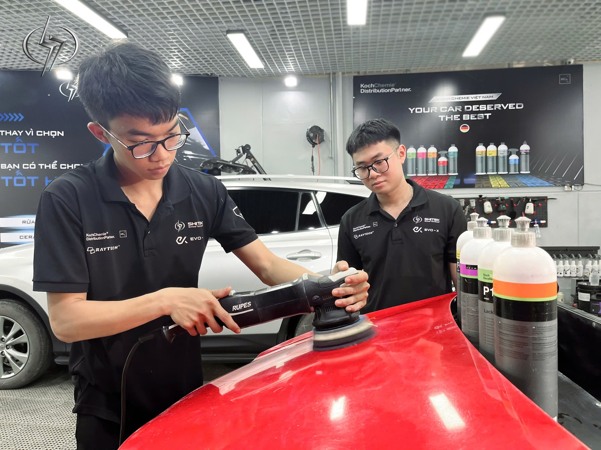 THAM GIA KHÓA ĐÀO TẠO NGHỀ DETAILING VỚI QUY TRÌNH CHUẨN QUỐC TẾ