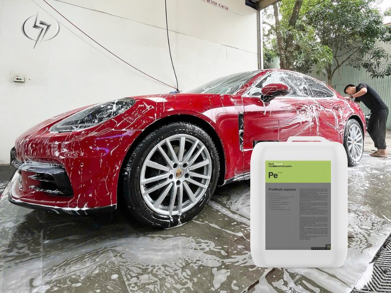 Prewash express dung dịch rửa xe không chạm koch chemie mang lại nhiều lợi ích cho khách hàng