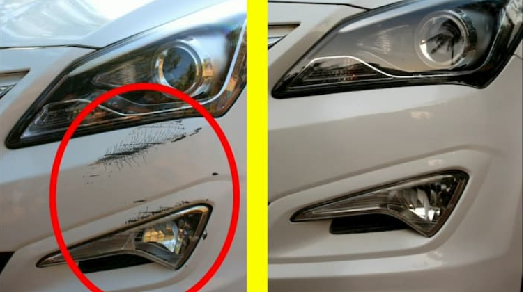 Đánh bóng xe, xóa vết xước