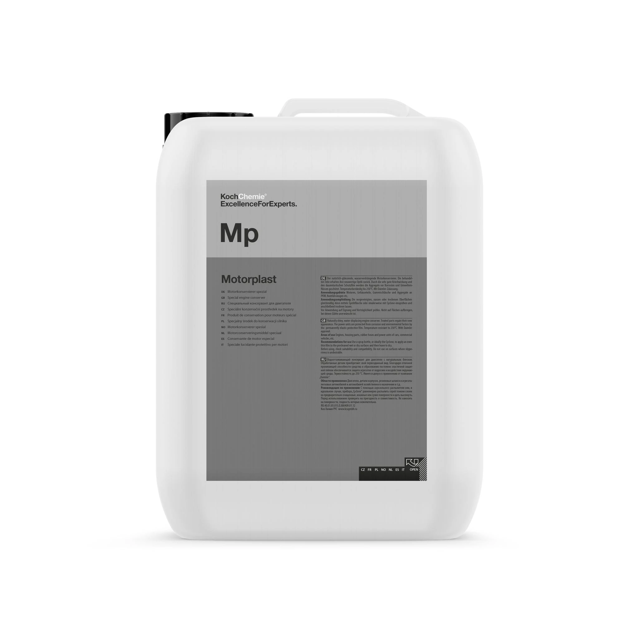 MOTORPLAST KOCH CHEMIE - DUNG DỊCH DƯỠNG KHOANG MÁY ĐỘNG CƠ XE