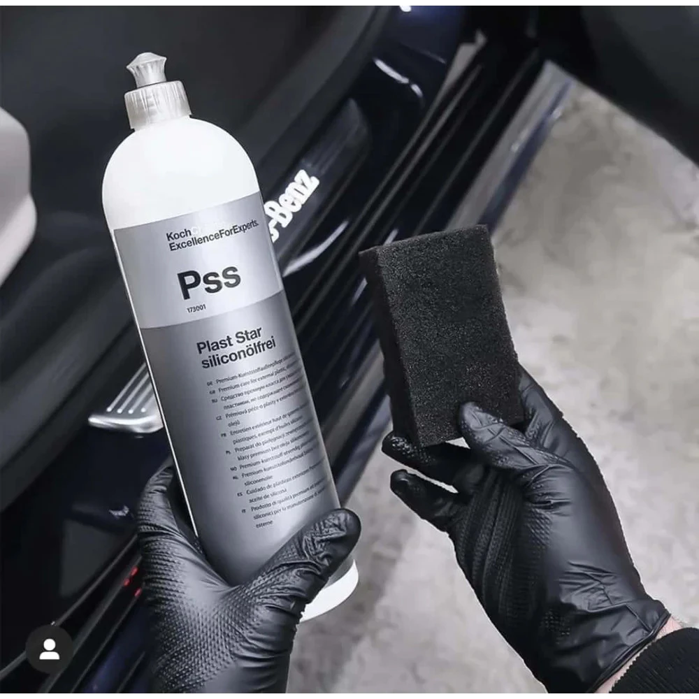 PLAST STAR SILICONOLFREI KOCH CHEMIE - DUNG DỊCH DƯỠNG LỐP, NHỰA NGOẠI THẤT