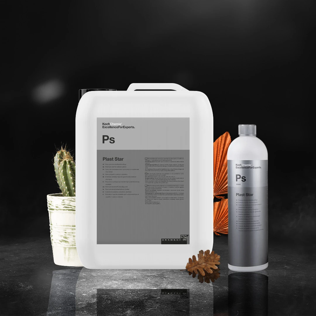 PLAST STAR SILICONOLFREI KOCH CHEMIE - DUNG DỊCH DƯỠNG LỐP, NHỰA NGOẠI THẤT