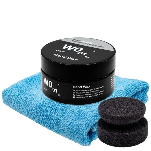 HAND WAX W0.01 KOCH CHEMIE -  WAX DẠNG SÁP TẠO ĐỘ BÓNG TRÊN BỀ MẶT SƠN XE