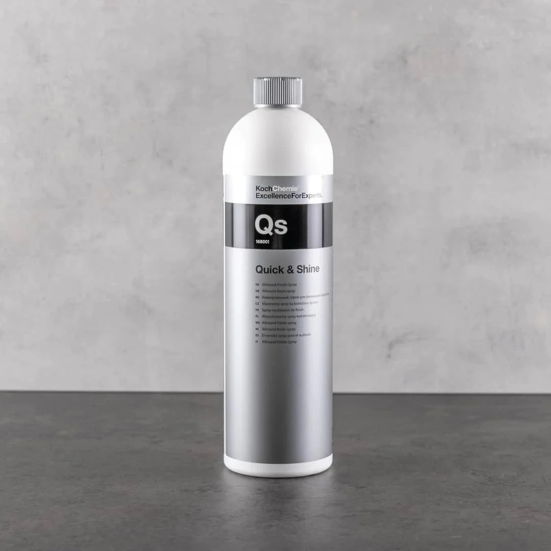 QUICK & SHINE KOCH CHEMIE - DUNG DỊCH WAX DẠNG XỊT NHANH, TẠO ĐỘ BÓNG TRÊN BỀ MẶT SƠN XE