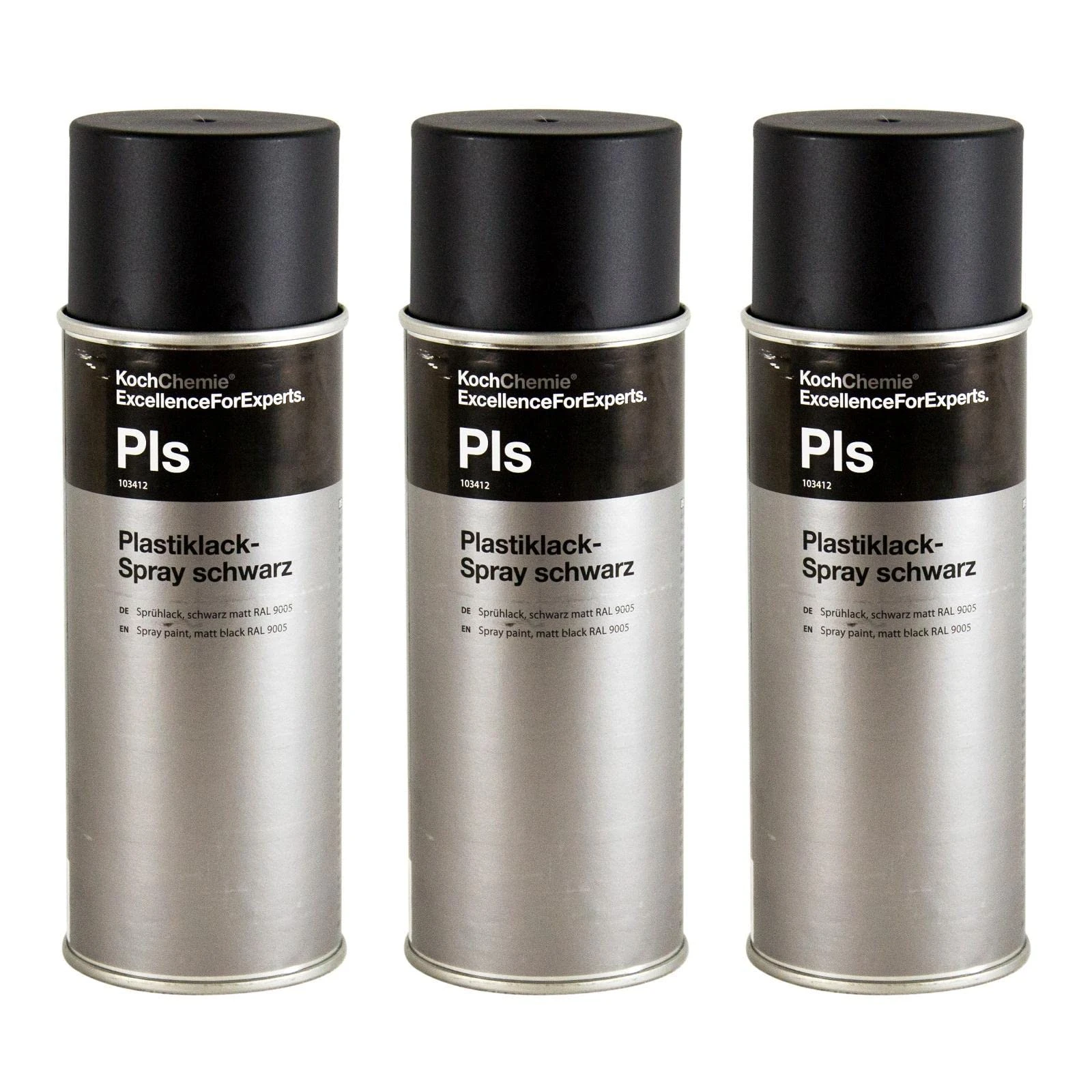 PLASTIKLACK-SPRAY SCHWARZ KOCH CHEMIE - SƠN PHỤC HỒI NHỰA ĐEN