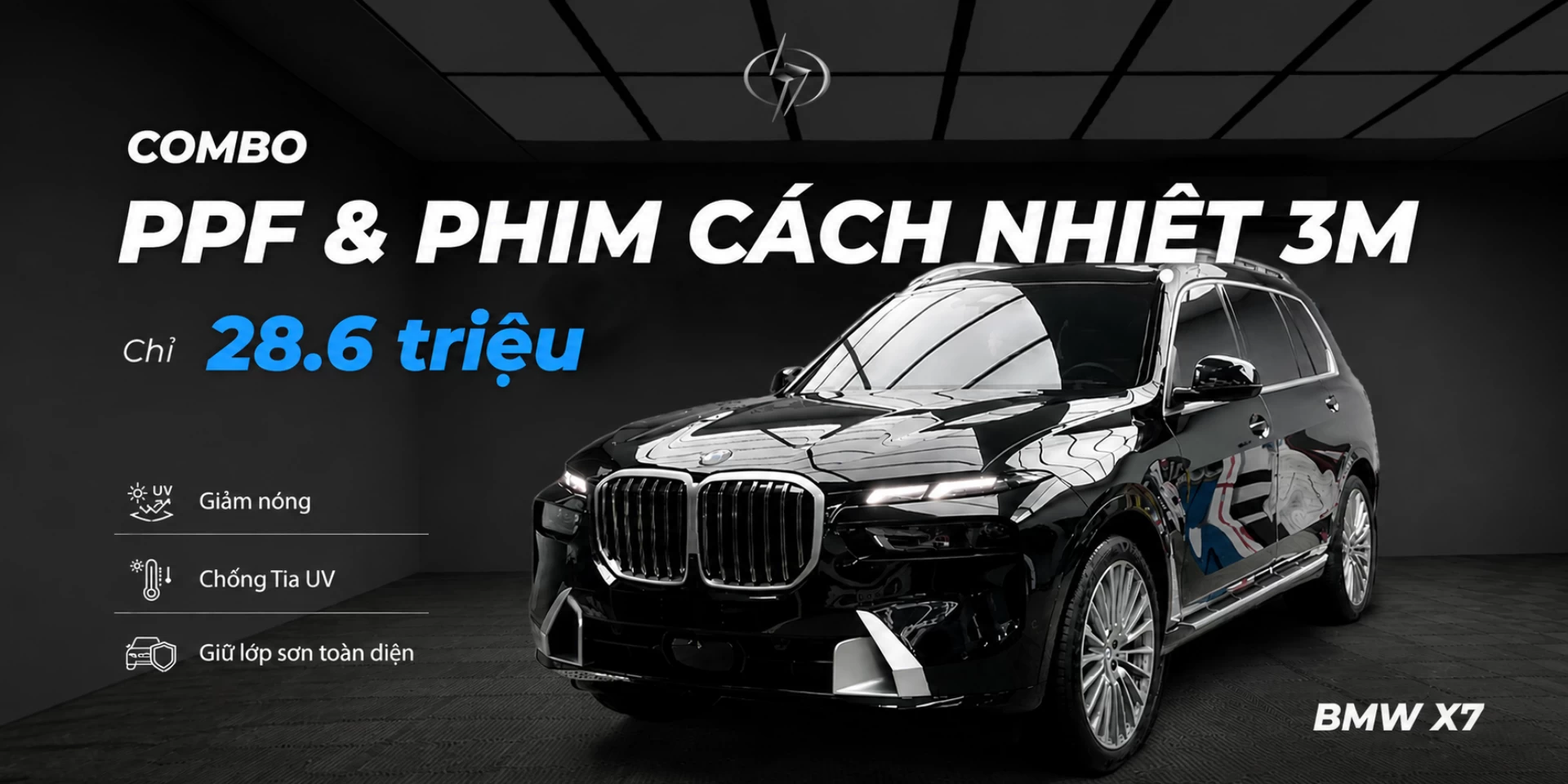 Combo PPF và phim cách nhiệt 3M chỉ từ 28.600.000đ 