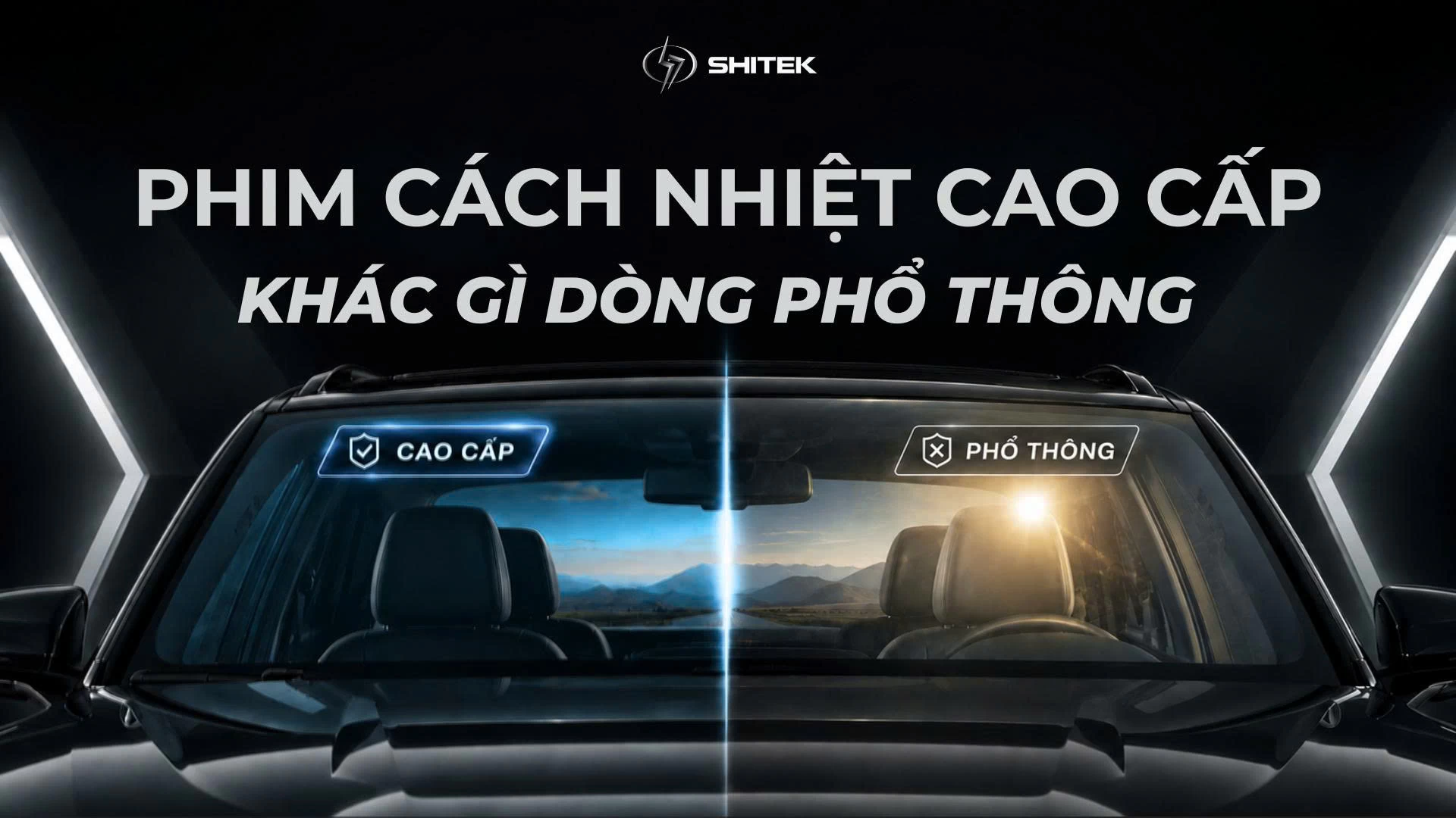 10 Yếu Tố Phân Biệt Phim Cách Nhiệt Cao Cấp và Phổ Thông